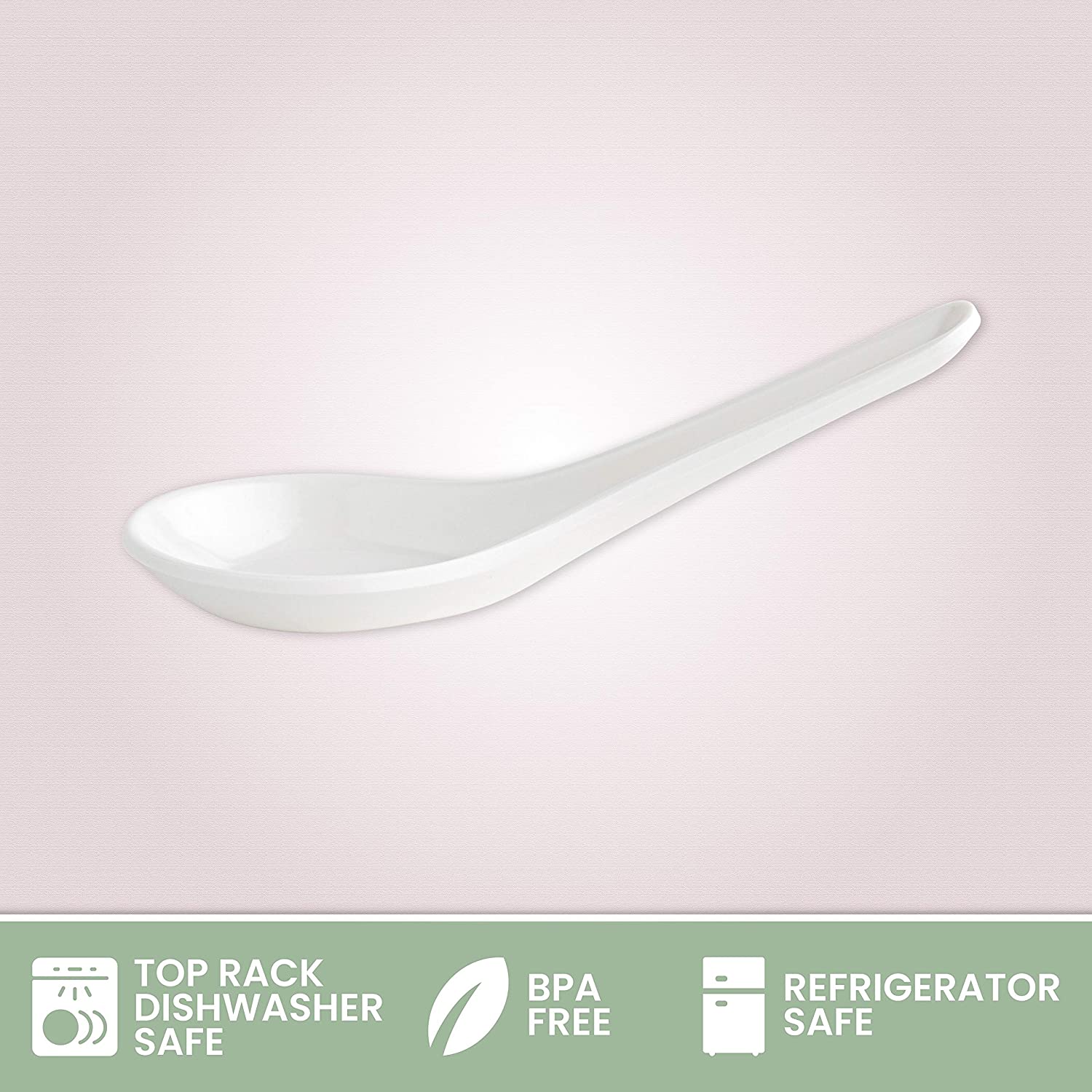 Mini Saucer Super White Spoon 60 Pack 32ML