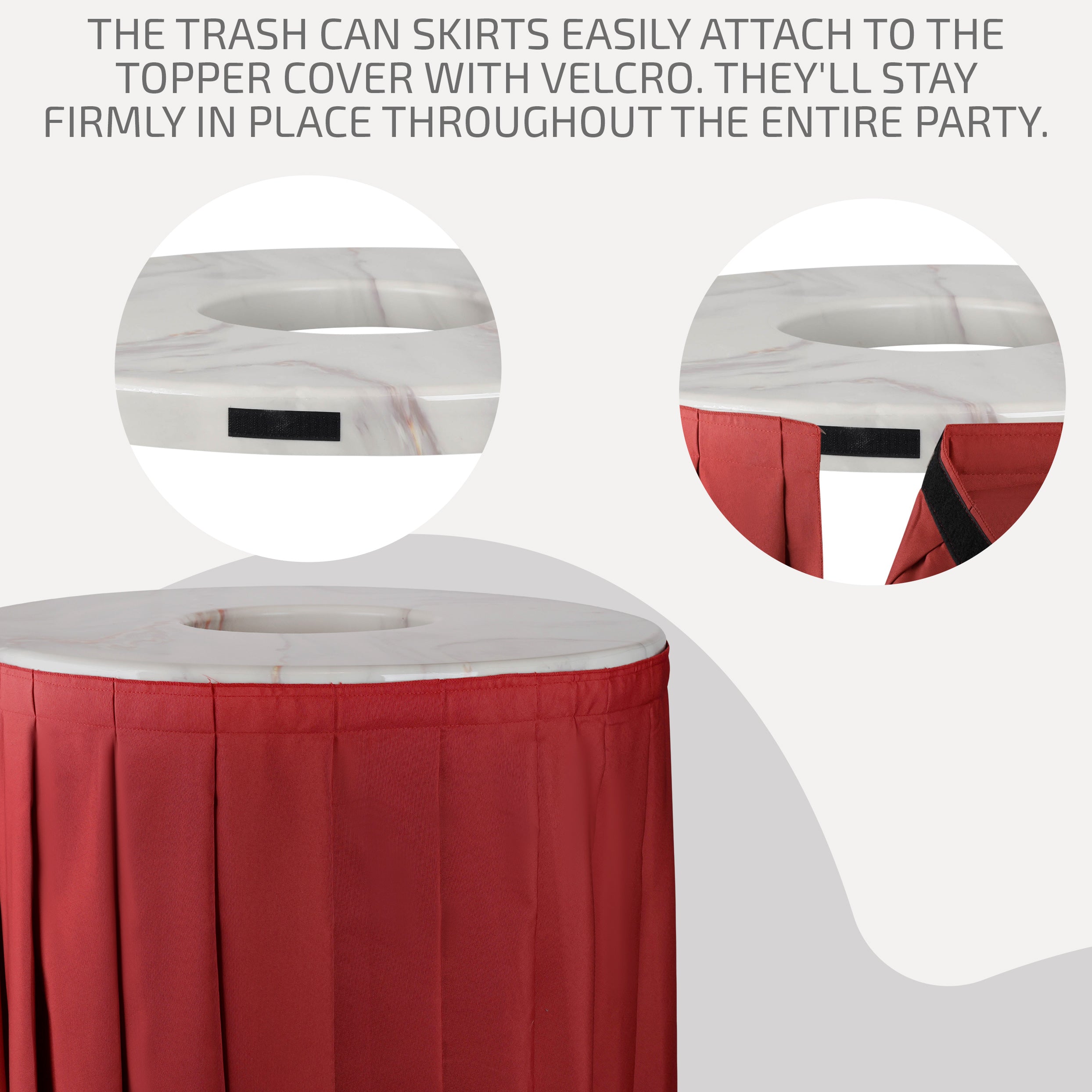 Designed to Fit 44 & 55 Gallon Trash Cans